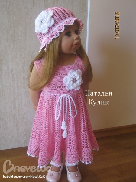 Вязание крючком на маленьких модниц Вязание крючком на маленьких модниц