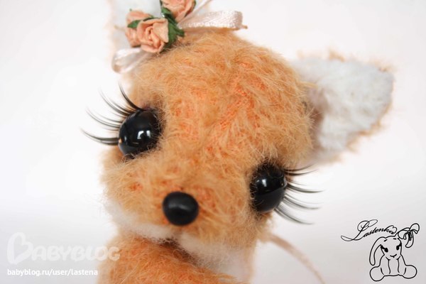 И еще одна девочка. Лисичка Фокси, маленькая рыженькая шкодинка