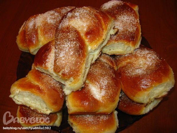 Булочки с сахаром как в садике рецепт Булочки с сахаром как в садике рецепт