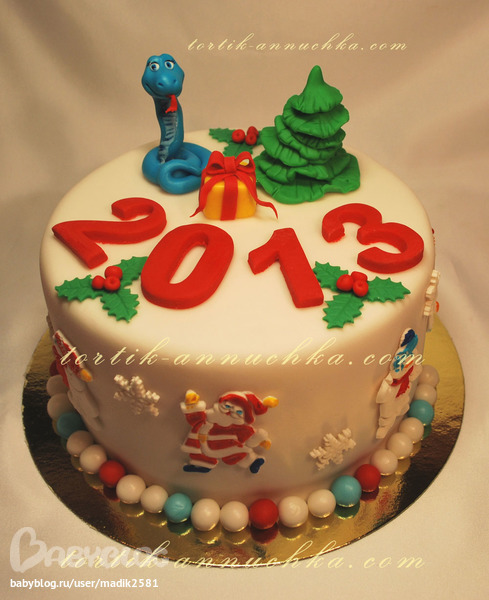Торт на 2013 год фото
