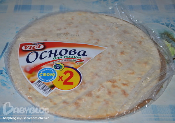 Как сделать основу на пиццу