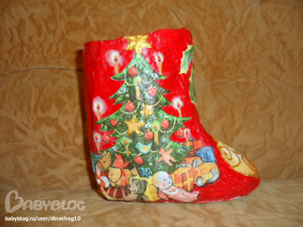 Валенки поделка 176