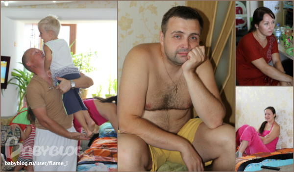 А это крестные у нас в гостях были....