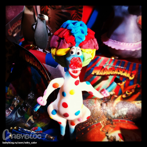 торт Мадагаскар 3