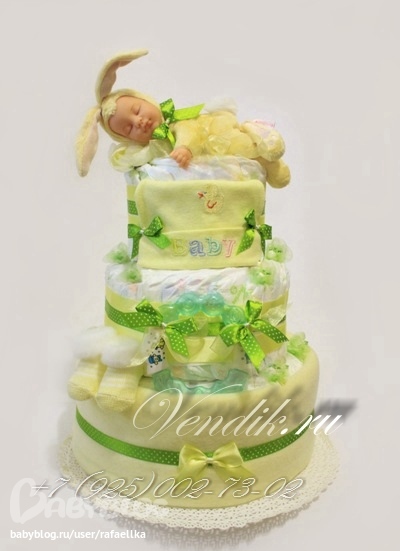Торты из памперсов