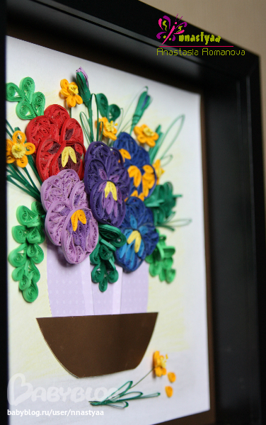 Подарок - анютины глазки!