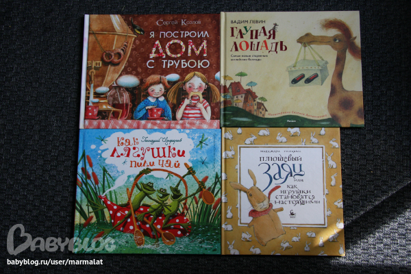 Летняя порция книг .