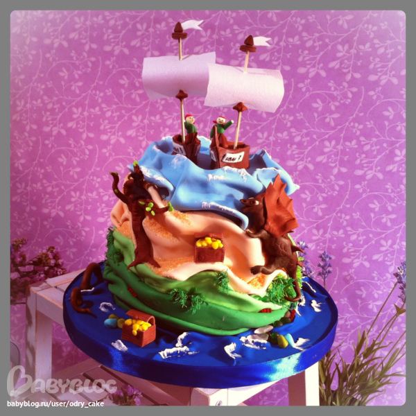 вкусный детский торт