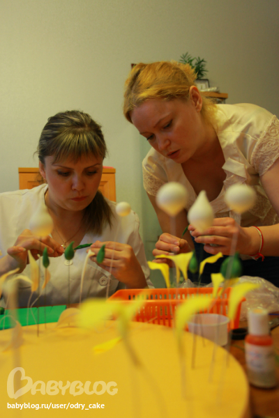 цветы в английской технике