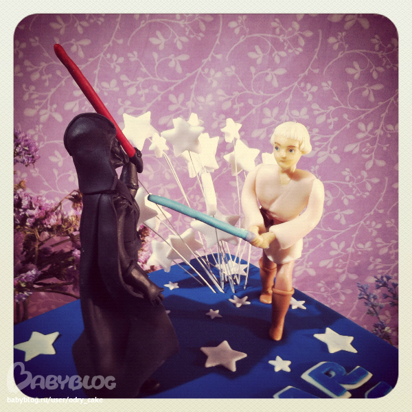 торт звездные войны