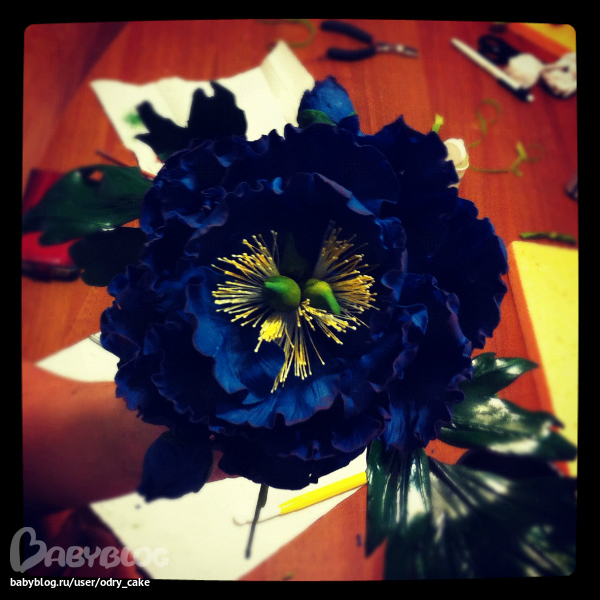 сахарные цветы