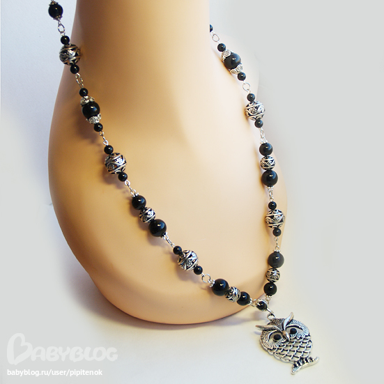 Хранительница леса - колье и серьги