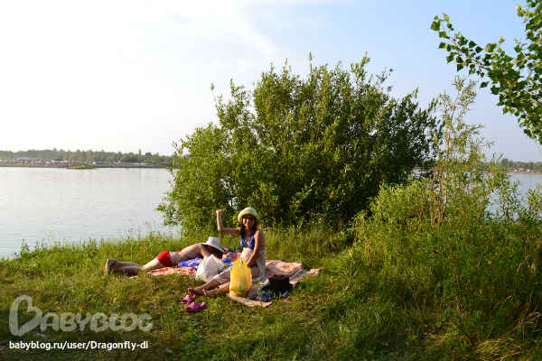 Отдых на озере Ильмурзино