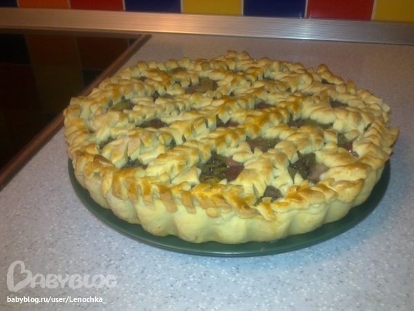 Пирог из крыжовника