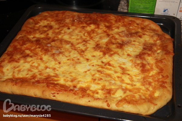Очень сырный пирог