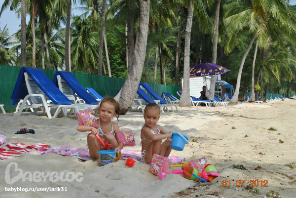 Пляж Три Транг на Пхукете (июль)