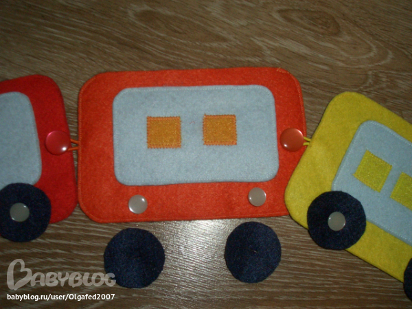 Паровозик для изучения цвета и счета...