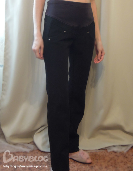 Джинсы, брючки для беременных 44 размер, слингокуртка, подушка