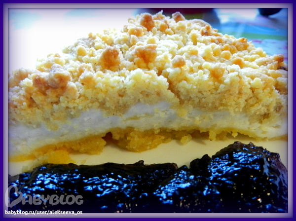 Творожный пирог (или вечерий треп)