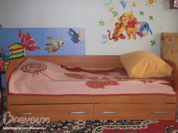 Купила кровать ребенку))