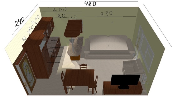 Планировка кухни гостиной 22 кв м